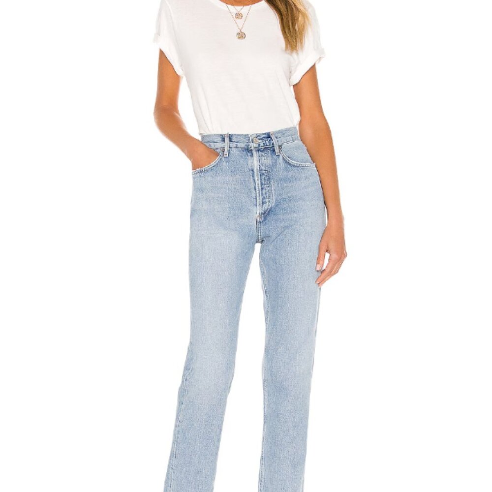 AGOLDE Lana Straight Jeans